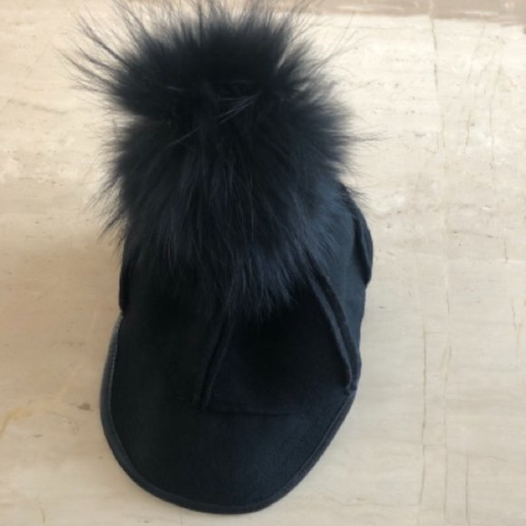 RUDSAK Wool Basbeall/Lieutenant Cap with Pompom - Picture 3 of 4